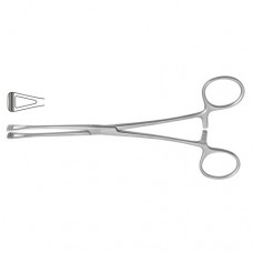 Scheibe (Collin) Atrauma Organ Grasping Forceps Narrow Jaw Stainless Steel, 18 cm - 7" Scheibe (Collin) Atrauma Organ Grasping Forceps Narrow Jaw Stainless Steel, 18 cm - 7"